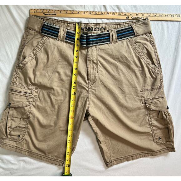 Iron Co Shorts Hybrid Cargo Mens Size 40 Khaki 4 Way‎ Stretch - Picture 3 of 10
